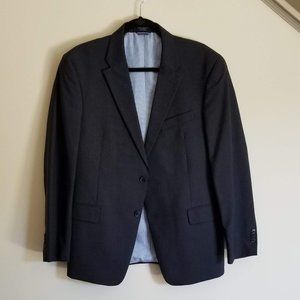 Tommy Hilfiger Men's Navy Wool Two Piece Suit